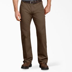 🤎Brown 40x32 Genuine Dickie’s Relaxed fit Carpenter Duck pants🔥